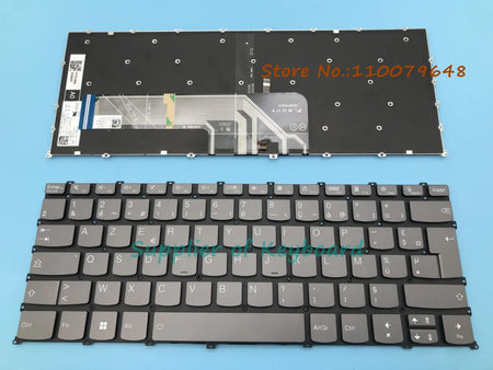 Lenovo Flex 5 Backlit Keyboard US RU FR ES UK PT &ndash; Backlit French Backlit