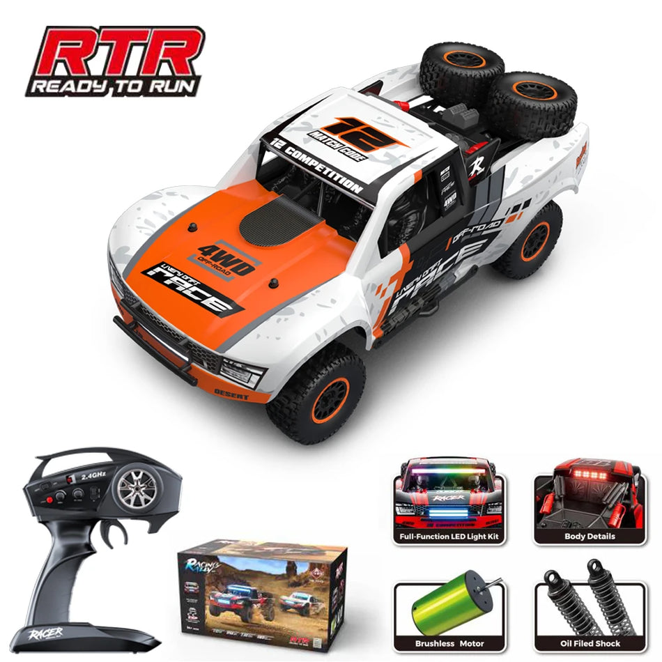 HB RC Car R1201 &ndash; Brushless 4WD High Speed 1/12 Scale