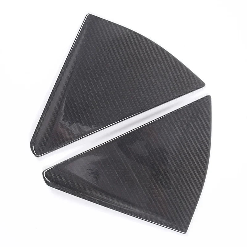 Задняя треугольная панель из настоящего углеродного волокна для Corvette C8