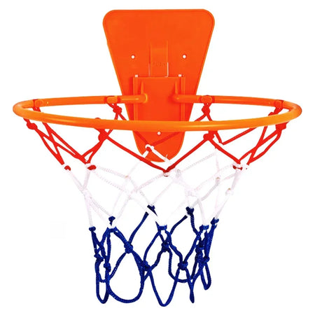 Indoor Basketball Hoop &ndash; Wall Mounted Foldable &ndash; Mute Ball Orange