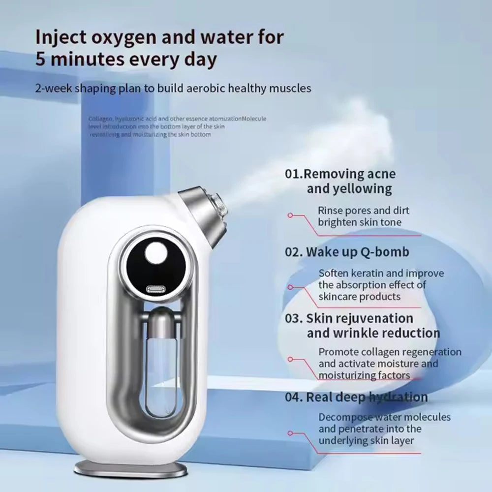 Facial Mist Sprayer Humidifier &ndash; Rechargeable Vaporizer