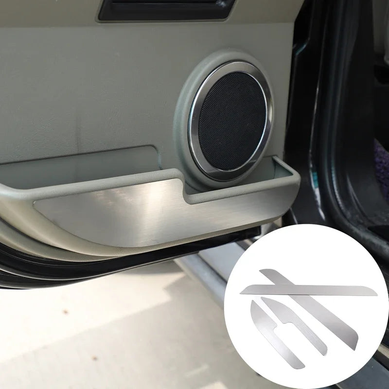 Rustfrit sølv dørbeskyttelsespanel til 2003 til 2007 Hummer H2