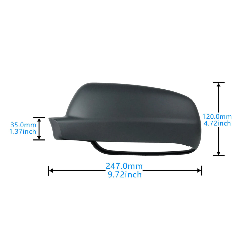 Osłona lusterka bocznego lewego VW Golf IV MK4, wstępnie przygotowana, wykonana z AB