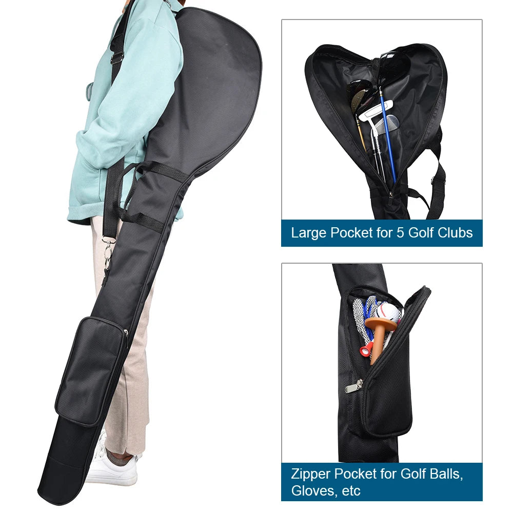 Folding Golf Travel Bag &ndash; Collapsible Design With Straps