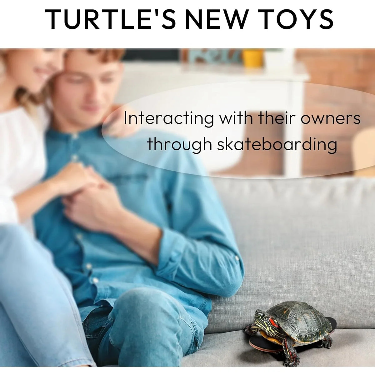 Turtle Skateboard &ndash; Anti-Slip Pad For Secure Playtime