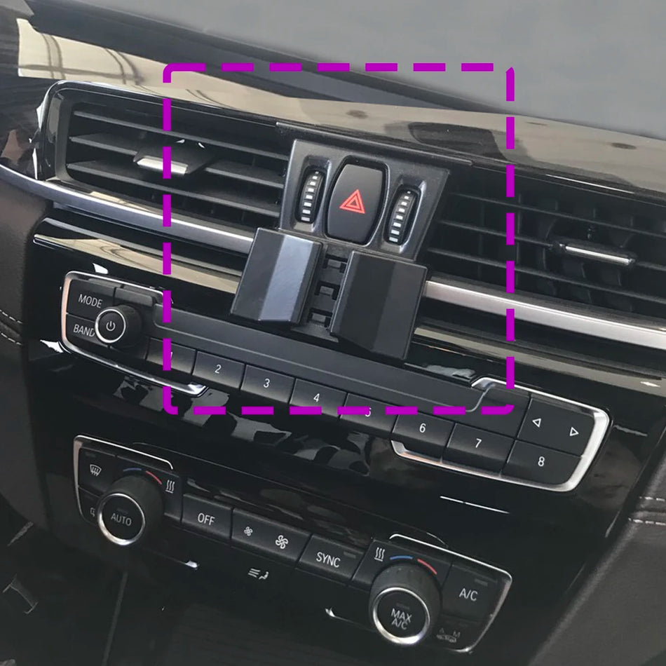 BMW X2 F39 Trådlös Laddning Bil Telefonfäste Fast Bas
