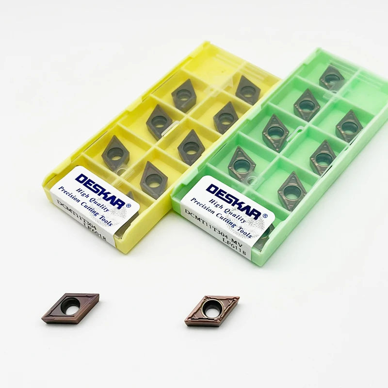DCMT Carbide Inserts CNC Lathe Blades - Precision for Stainless Steel Cutting