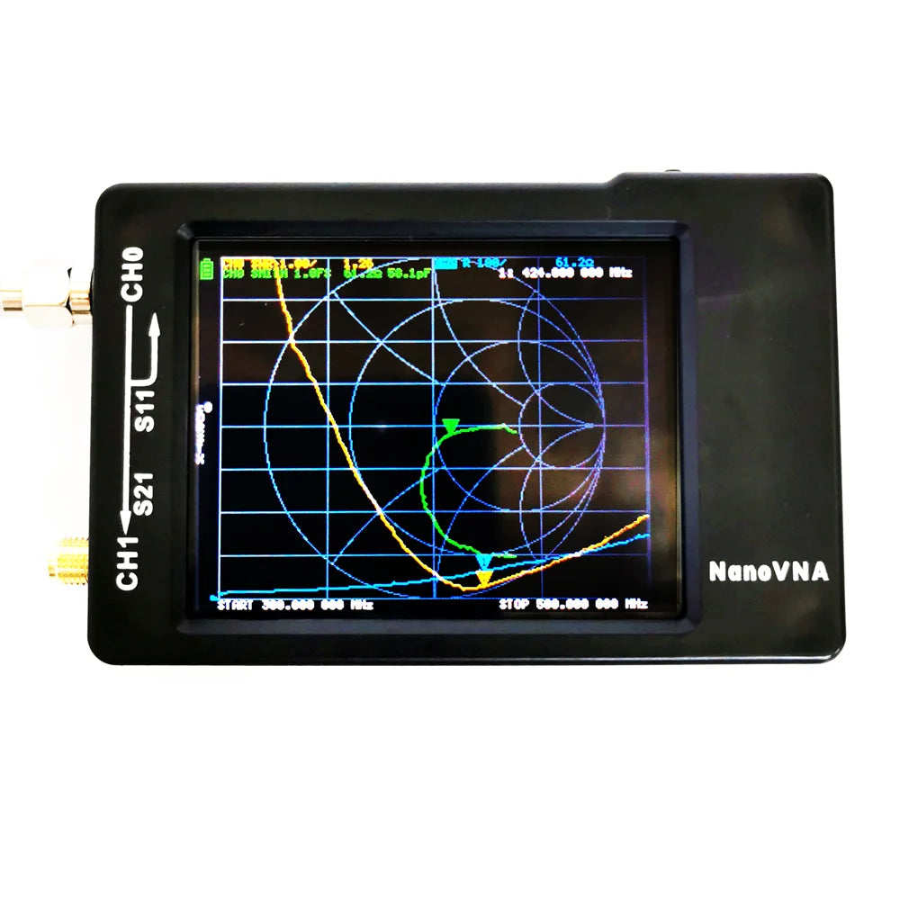 NanoVNA-H Rev3.6 - Low Noise SD Card Slot Vector Analyzer