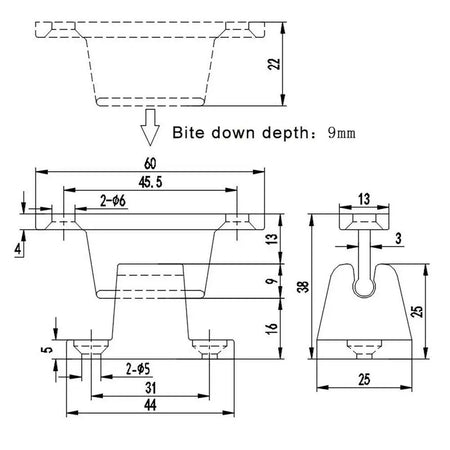 Door Retainer Kit &ndash; Durable Nylon Construction for RV and Boat Use