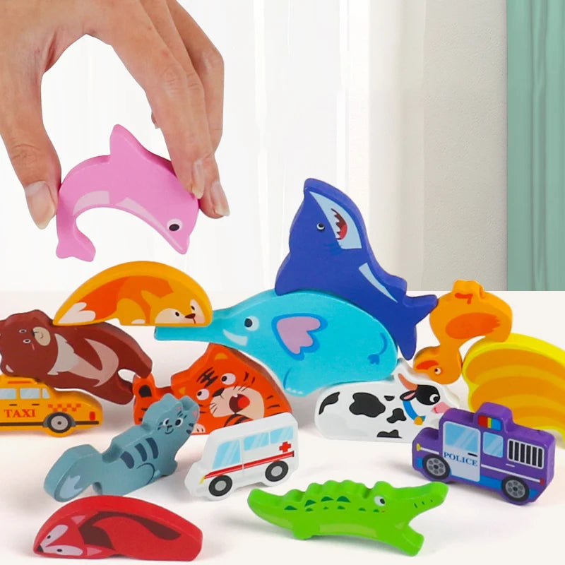 Wooden 3D Jigsaw Puzzle Baby Toy &ndash; Educational Development