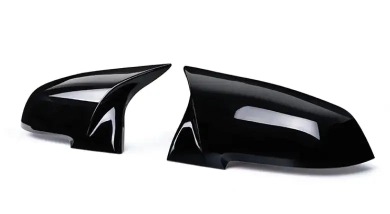 BMW Mirror Cover Caps ABS Gloss Black For 1 2 3 4 Series