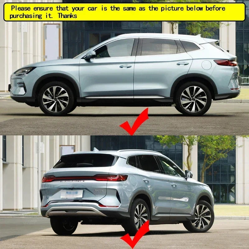 Etummaiset ja Takana Mudguardit BYD Song Plus Champion Edition