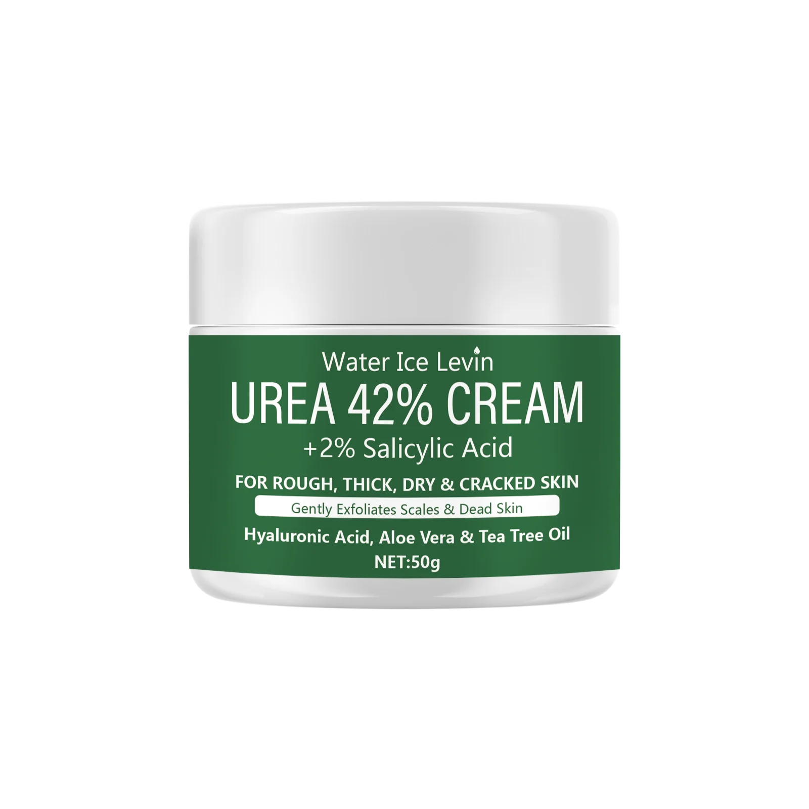 Water Ice Levin 42% Urea Cream &ndash; Deep Moisturizing and Nourishing Formula 1pcs