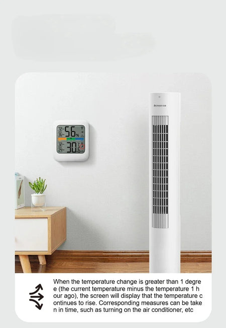 NOKLEAD F33 Mini LCD Hygrometer &ndash; Compact Easy Readings