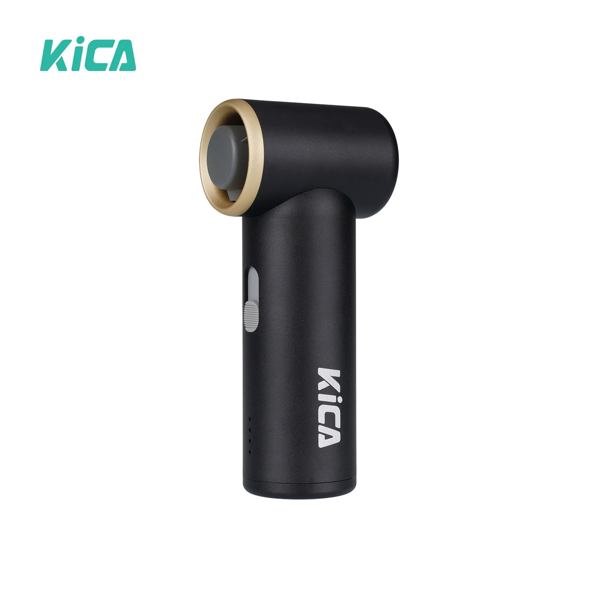 KICA 3000mAh Mini Turbo Jet Fan &ndash; Portable Handheld Cooling Appliance black