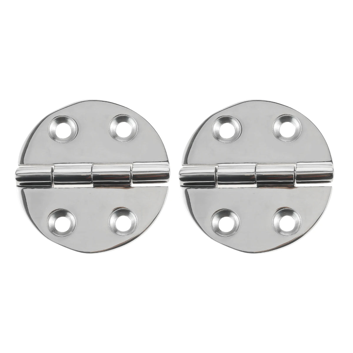 Heavy Duty 316 Stainless Steel Marine Boat Hinges - 2Pcs, 64mm