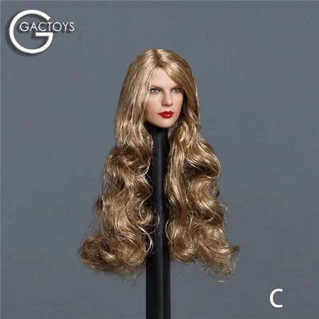 GACTOYS GC042 1:6 Scale Taylor Swift Head Sculpt for 12-Inch Action Figure GC042C