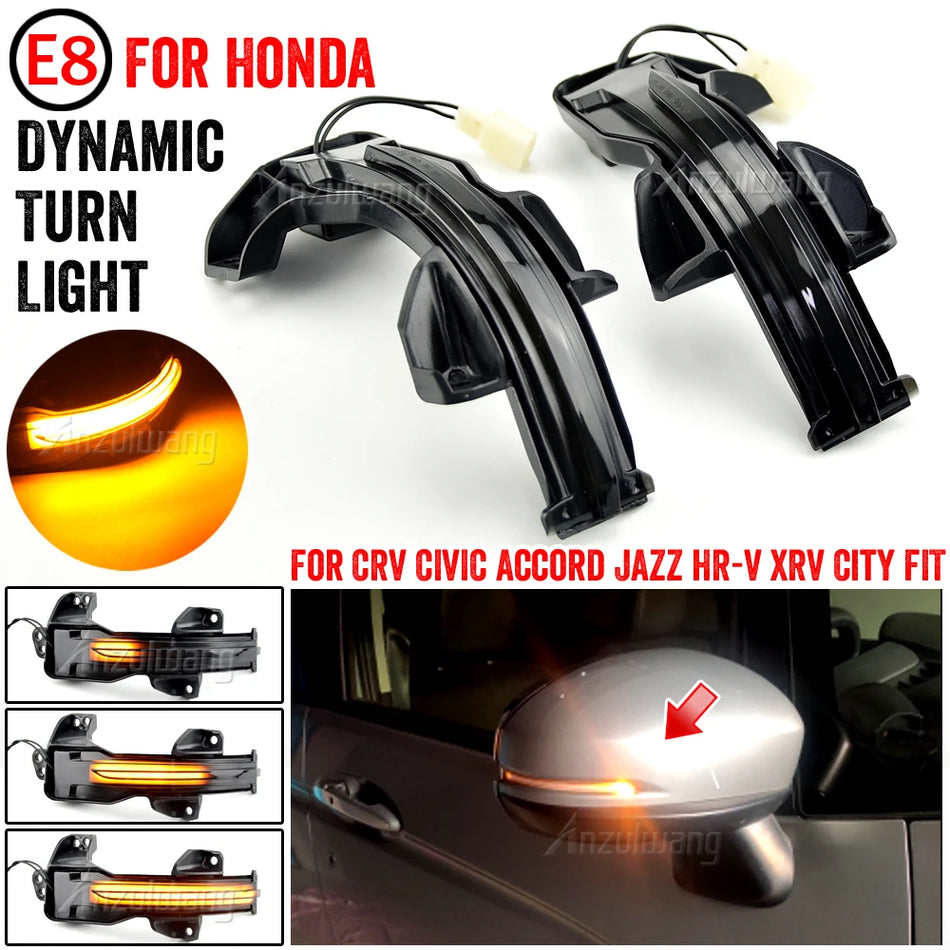 Lampă de semnalizare LED dinamică pentru Honda CRV Accord Fit