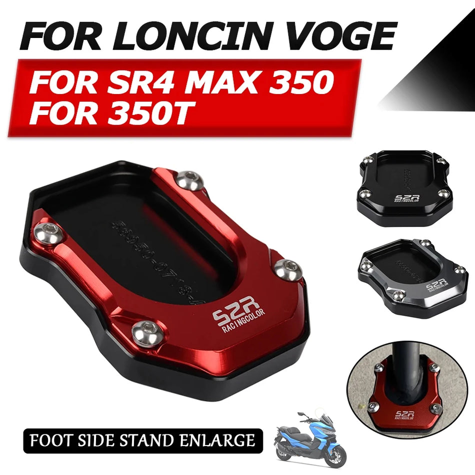 LONCIN VOGE 350 SR4 MAX standaardverlengingsplaat voor zijstandaard