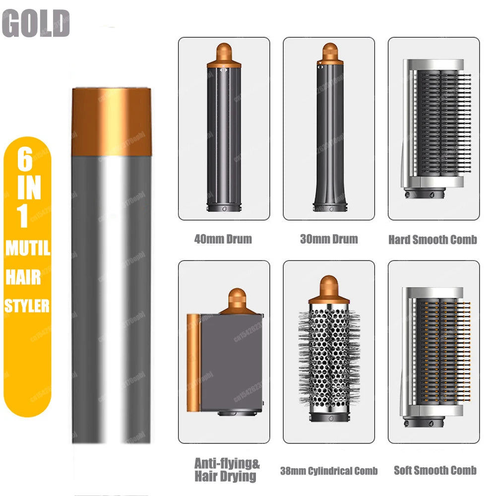 SenCiciMen X9 &ndash; Versatile 6 in 1 Hair Styling Solution Glod6 / KR