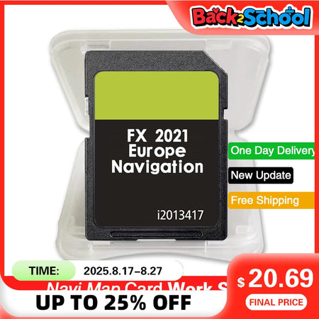Ford FX 2021 Navigation SD Card Europa - High Speed Read CHINA / FX 2021