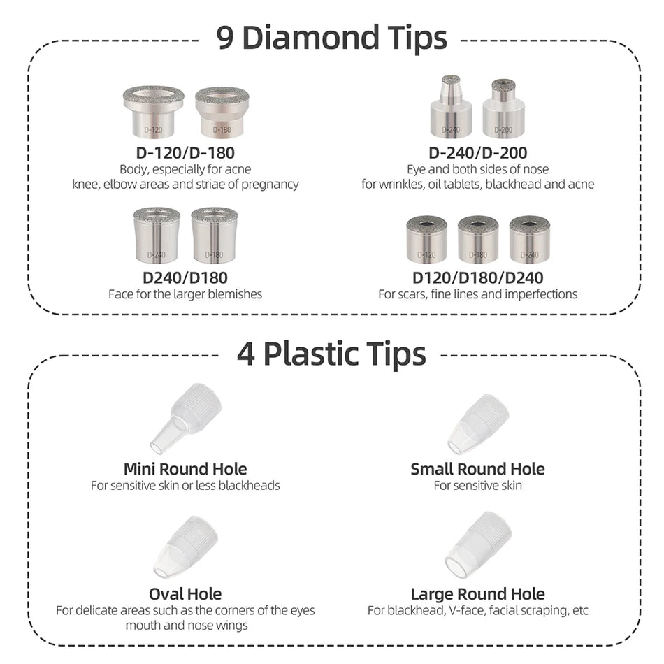 Professional Diamond Microdermabrasion Machine &ndash; Deep Pore Cleaning Exfoliation