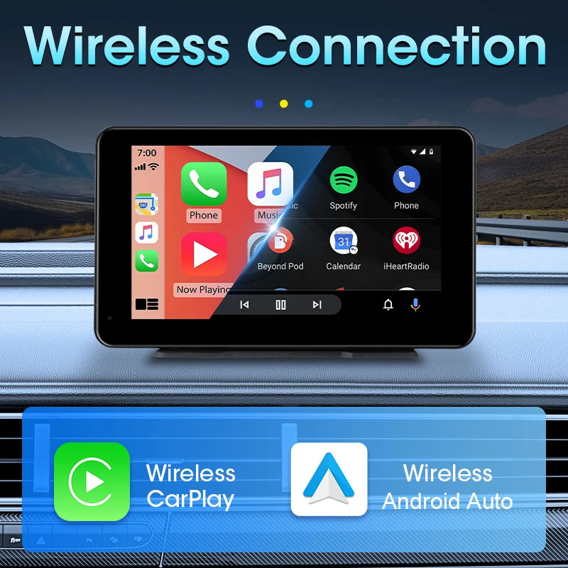 7 Inch CarPlay Android Auto Avto Radio Z Zadnjo Kamero