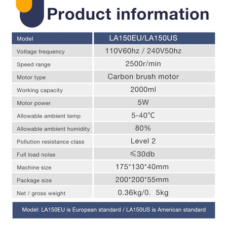 C2 Magnetic Stirrer &ndash; Electronic Speed Control 2500 RPM