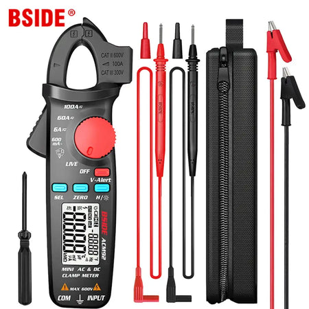 BSIDE ACM92 Digital Clamp Meter 100A DC AC Car Repair