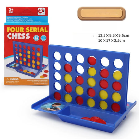 Magnetic 9-In-1 Board Game Table &ndash; Family Fun For All Small four-in-a-row