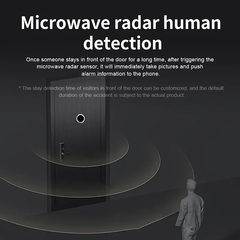 Tuya Wireless Radar Doorbell &ndash; 1080P Doorbell Night Vision