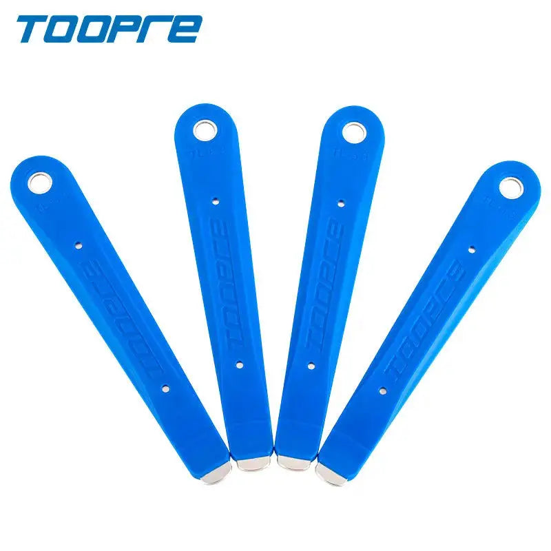 Original TOOPRE new bicycle tire pry bar mountain bike metal nylon plastic thick steel core outer tire bicycle tire repair tool by InterCyprus Trading Ltd