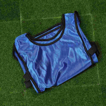 6-Pack Training Vests for Soccer and Team Sports Blue