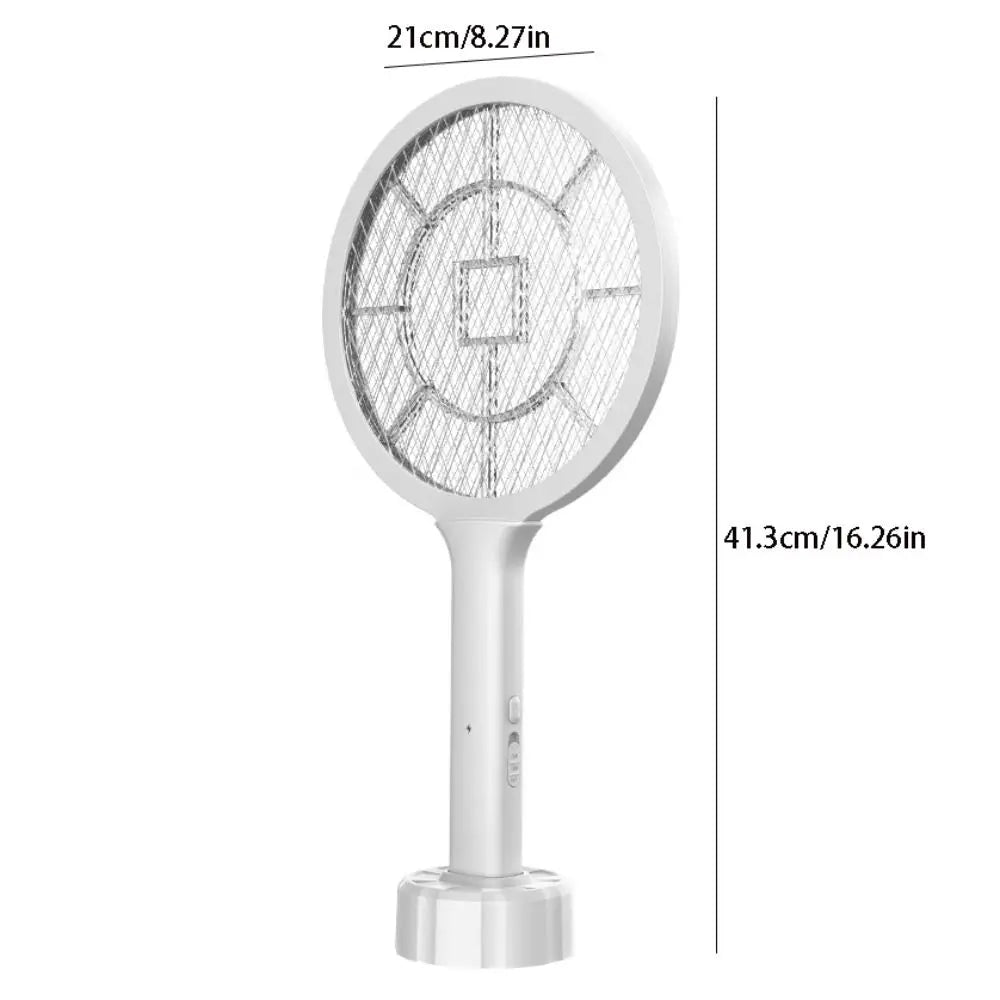 2-In-1 Electric Mosquito Swatter - USB Rechargeable