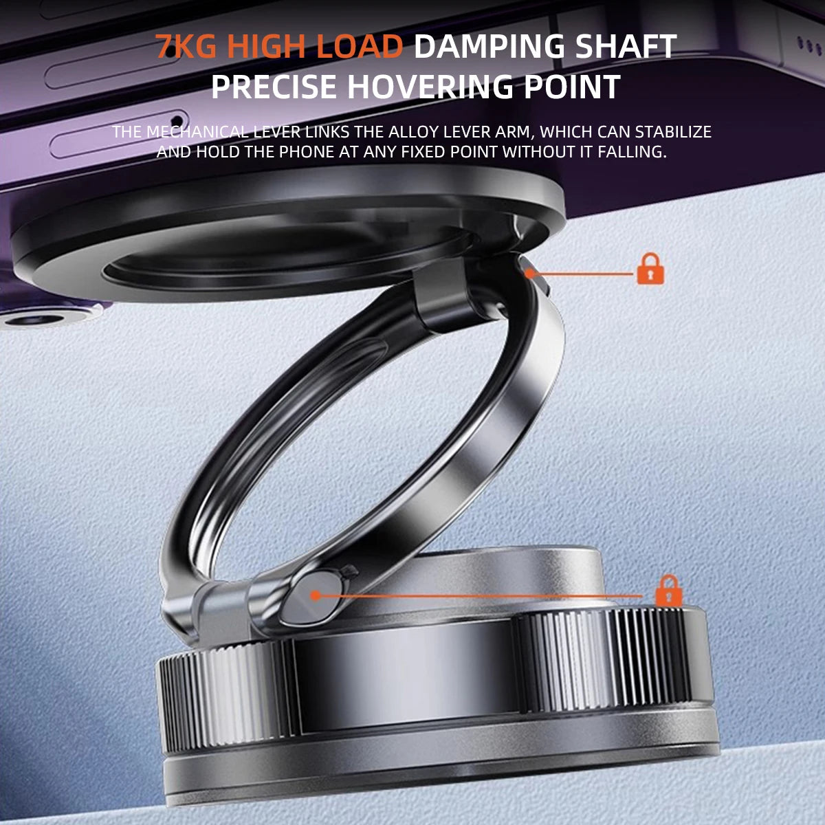 Car Phone Holder &ndash; 360 Degree Rotatable Magnetic Mount