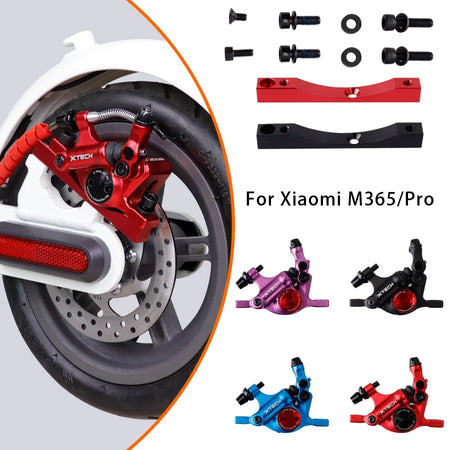 ZOOM Xtech HB100 Aluminium Alloy Hydraulic Brake Calipers &ndash; Enhanced Stopping Power For Xiaomi M365 Pro Electric Scooter