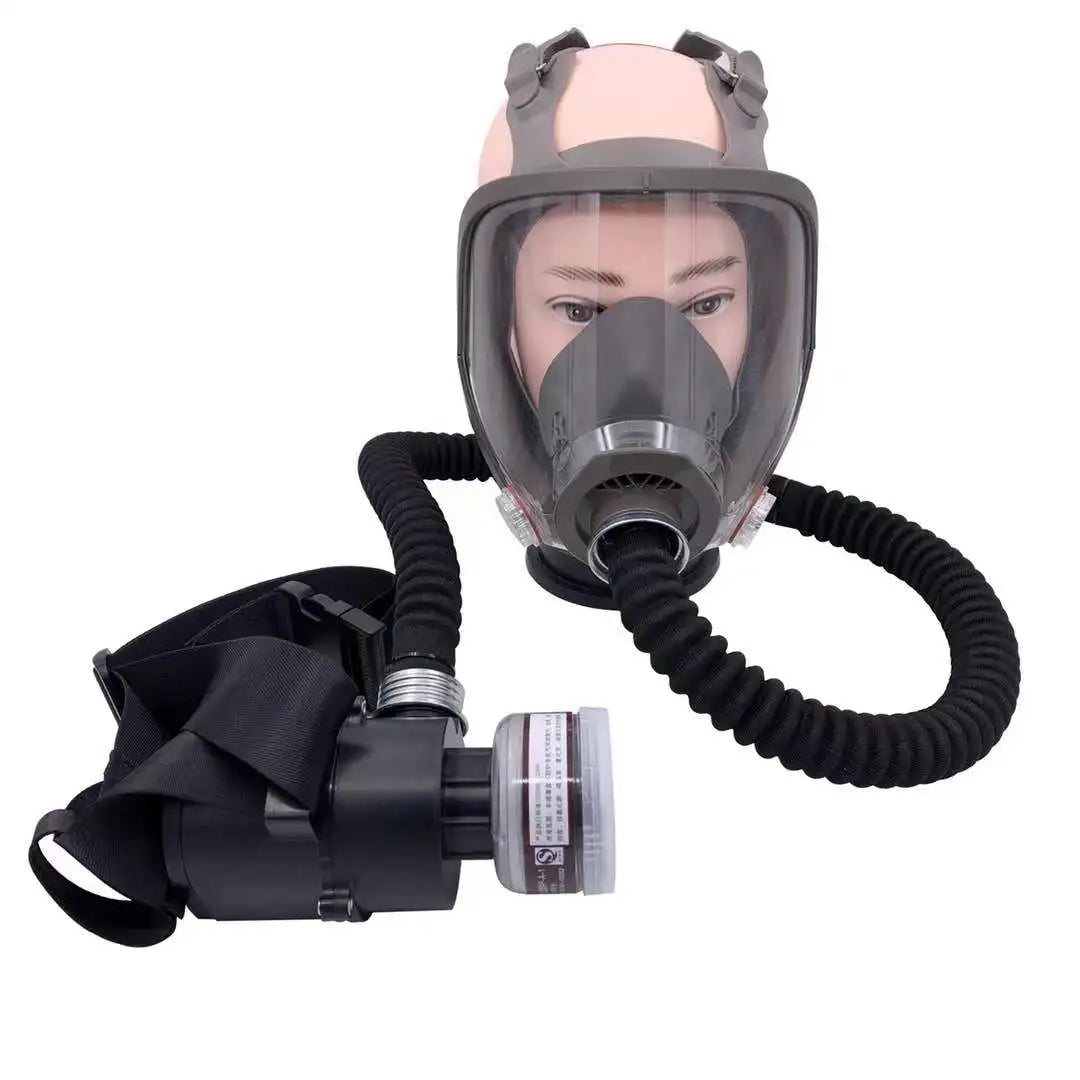 Electric Constant Air Flow Gas Mask &ndash; Unparalleled Protection and Comfort 3-Interface Mask Set