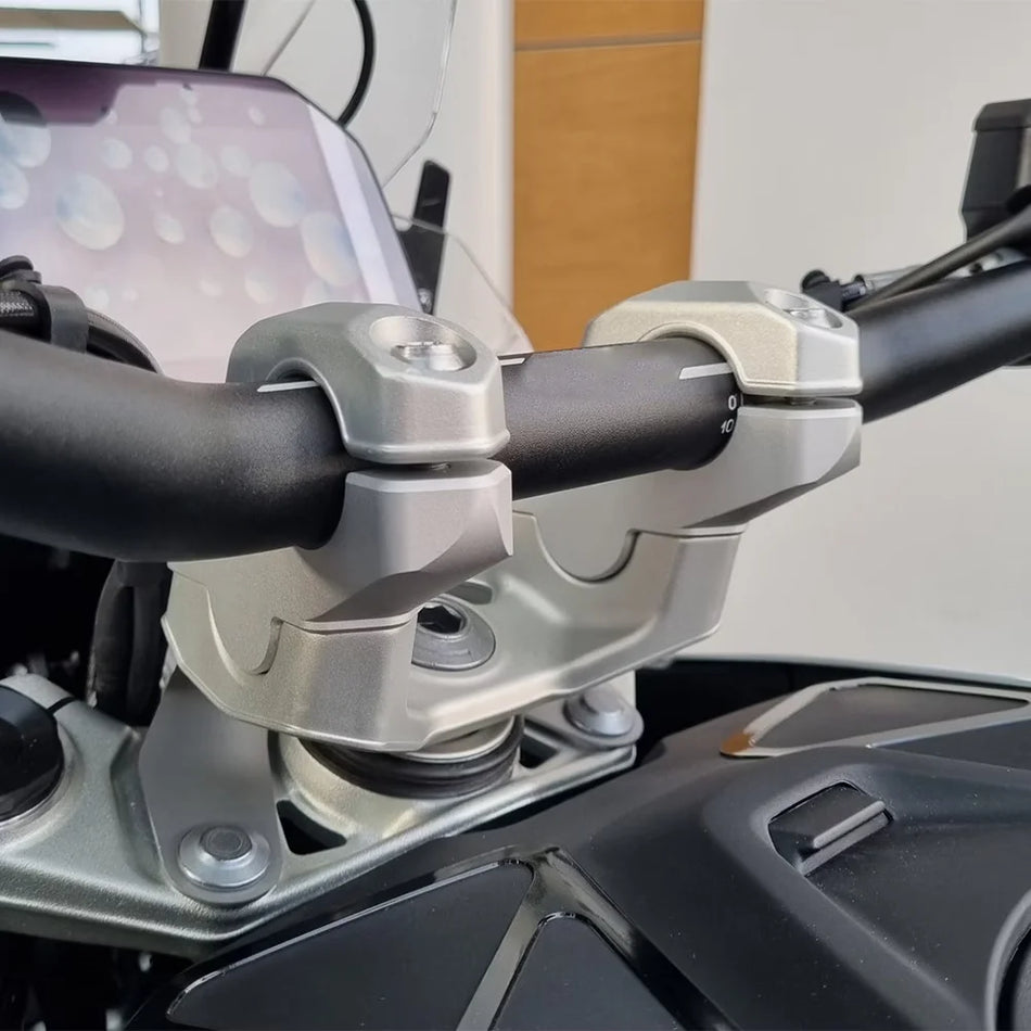 Supporto rialzatore manubrio BMW R1300GS in alluminio