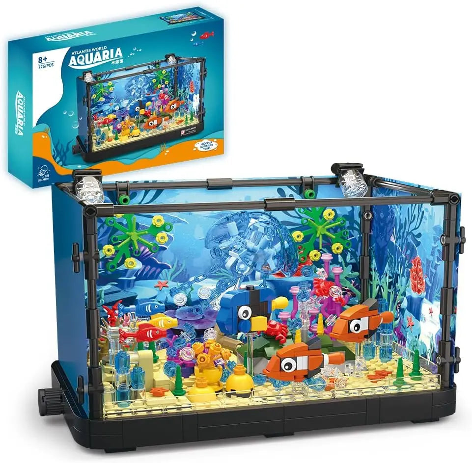 Sketching Ocean Turtle Block Set &ndash; Lego Compatible Bricks Jellyfish / without box / CHINA