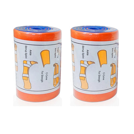First Aid Aluminum Splint Roll 11x46cm - Ultra Lightweight 2 pack