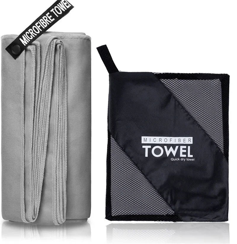 Quick-Drying Sports Towel - Fast Dry, Super Absorbent, Lightweight light gray 1 / 40x80cm