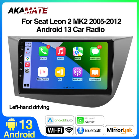 9Inch Car Radio For Seat Leon MK2 2005-2012 - CarPlay