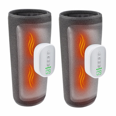 Hailicare Electric Wireless Leg Massager &ndash; Air Compression Heating-2pcs