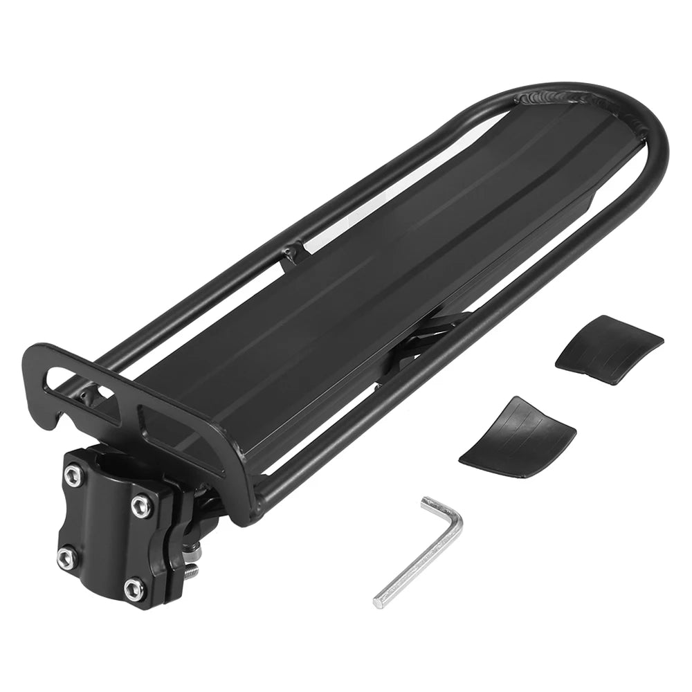 Retractable Aluminum Bike Mount Rear Seat Rack &ndash; Adjustable