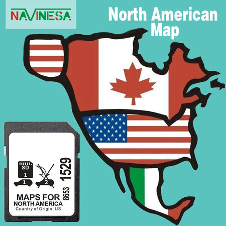 GM 8653-1529 North America Maps SD Card - 2023 Update for GM 8653-1529
