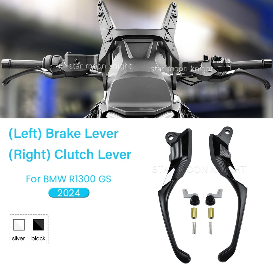 Комплект регулируемых рычагов тормоза и сцепления BMW R 1300 GS из алюминия для 2024-2025 годов