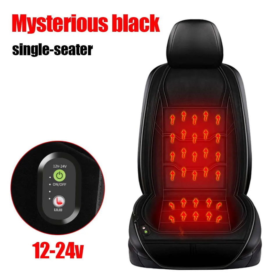 Auton Istuinpehmuste Lämmitetty 12-24V Tesla ja Mercedes, Joutsen Sametti Yhteensopiva