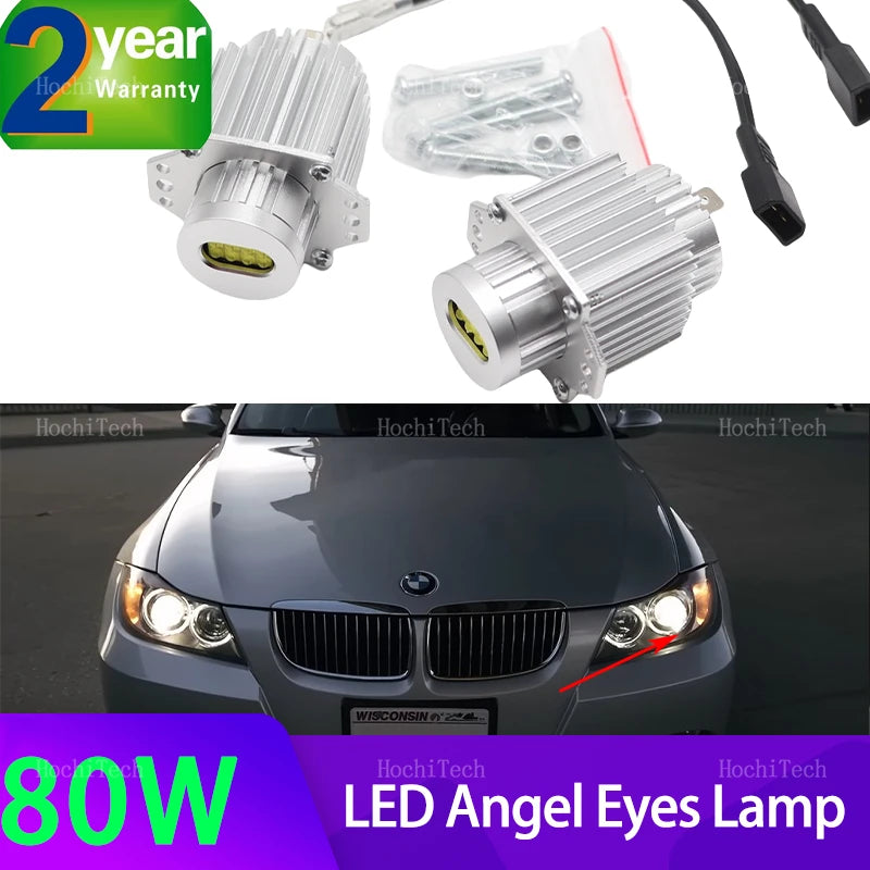 Bombillas LED DRL Angel Eye para BMW E90 E91 Pre LCI Serie 3 320 325i 328i 335i