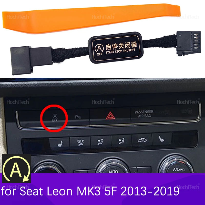 Auton pysäytys- ja käynnistämiskytkin Seat Leon MK3 5F