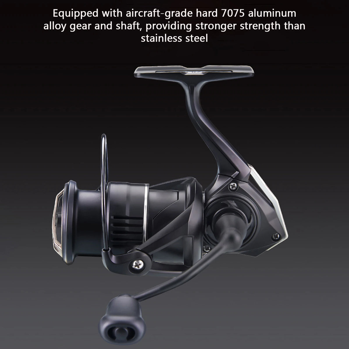 5.2:1 Speed Ratio Fishing Reel - Carbon Fiber &amp; Aluminum Alloy, Ideal for Saltwater Fishing